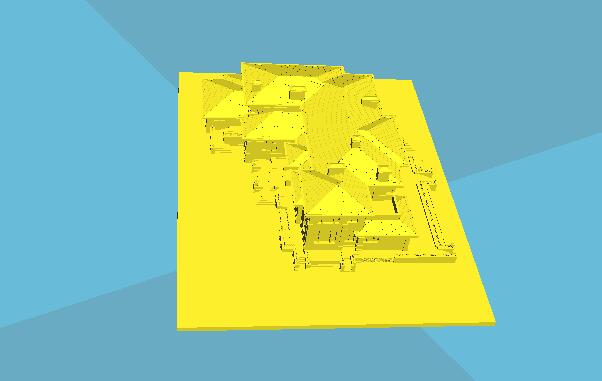3D打印建筑模型