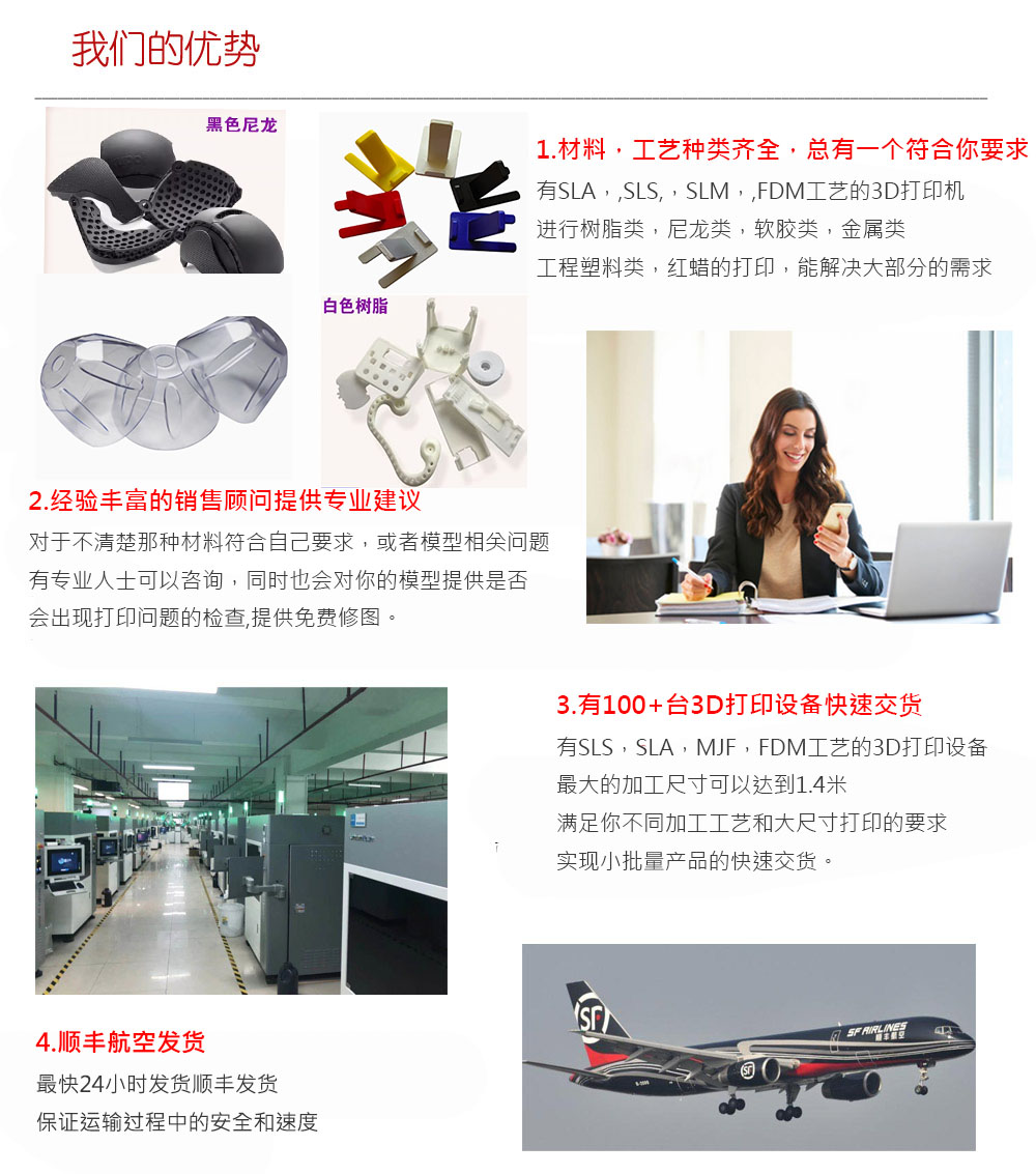 3D打印服務(wù)優(yōu)勢(shì)
